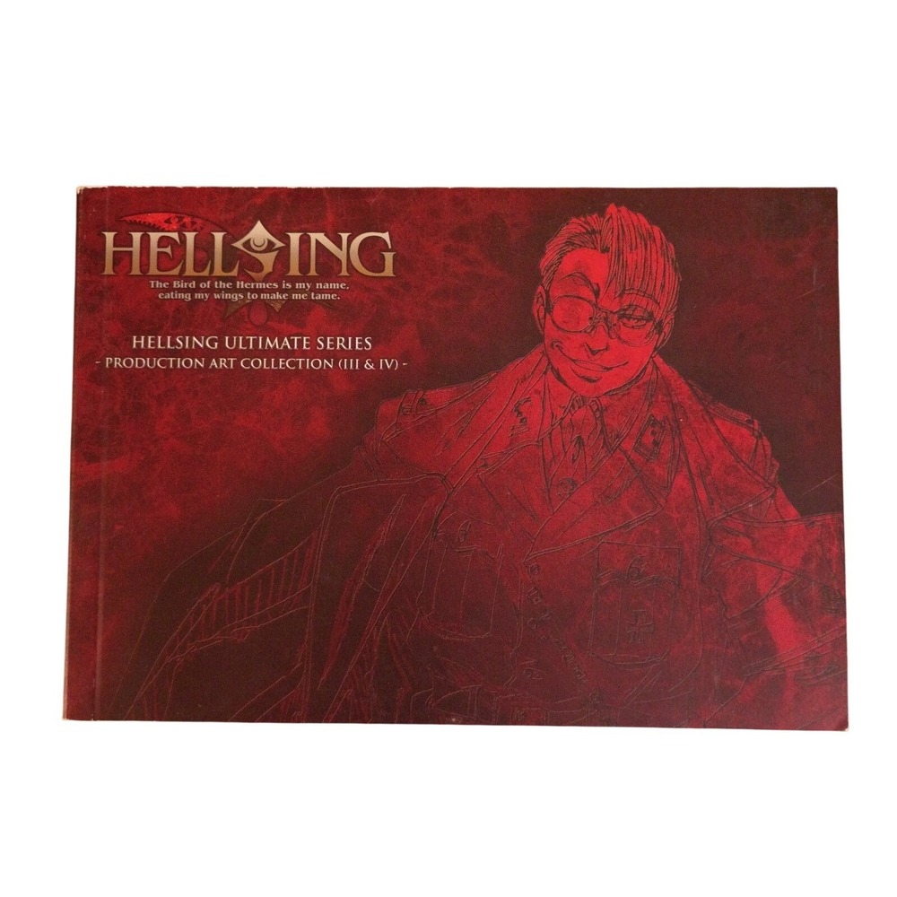 Hellsing Ultimate Series Production Art Collection Vol III & IV Art Book 12835